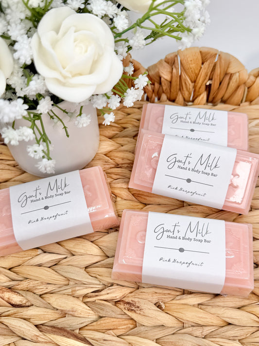 Pink Grapefruit Goat Milk Soap