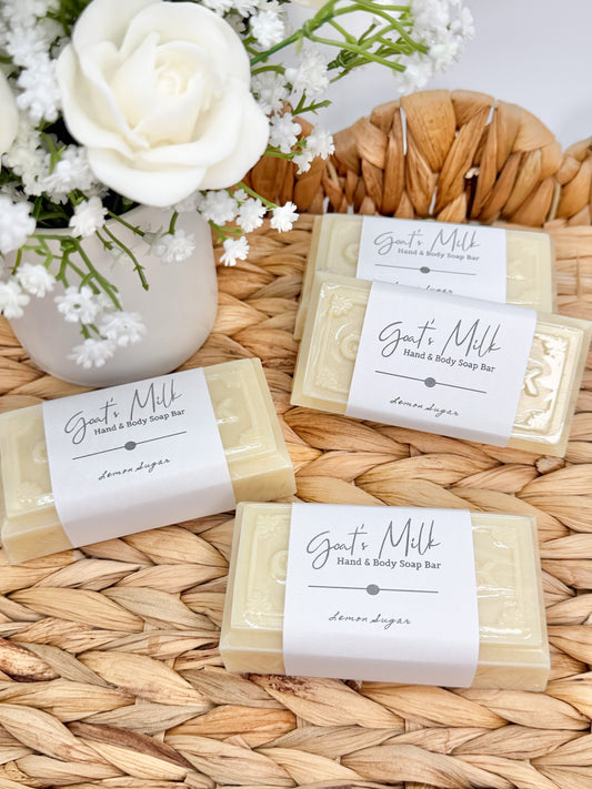 Lemon Sugar Goat Milk Soap