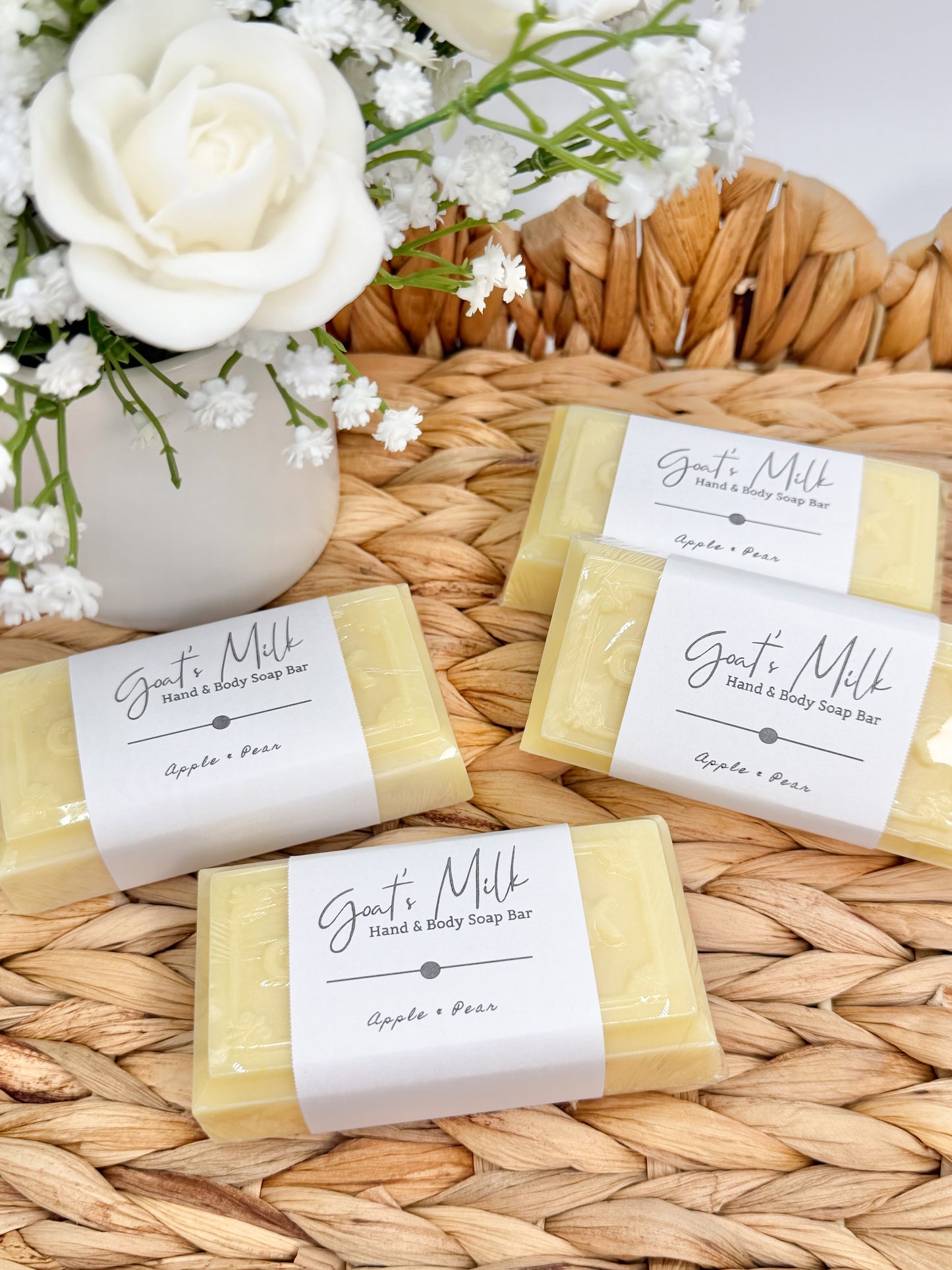 Apple & Pear Goat Milk Soap