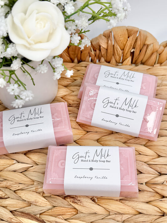 Raspberry Vanilla Goat Milk Soap