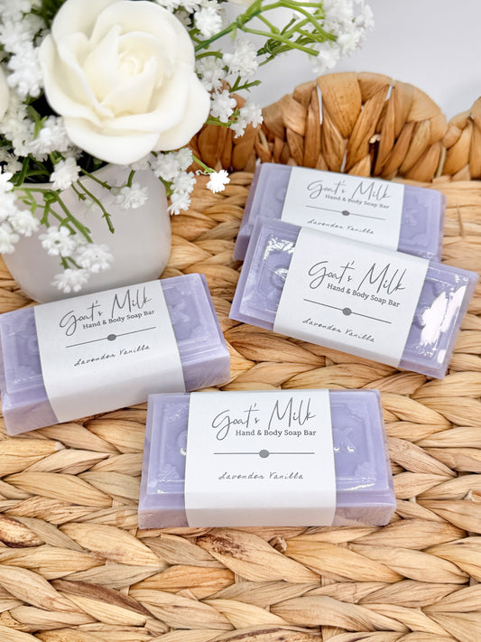 Lavender Vanilla Goat Milk Soap