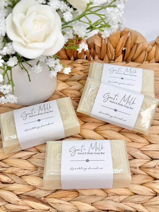 Sparkling Sunshine Goat Milk Soap