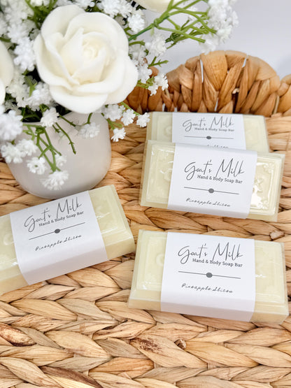 Pineapple Slices Goat Milk Soap