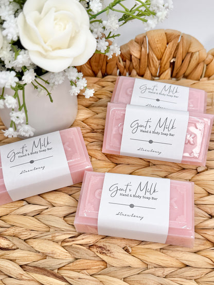Strawberry Goat Milk Soap