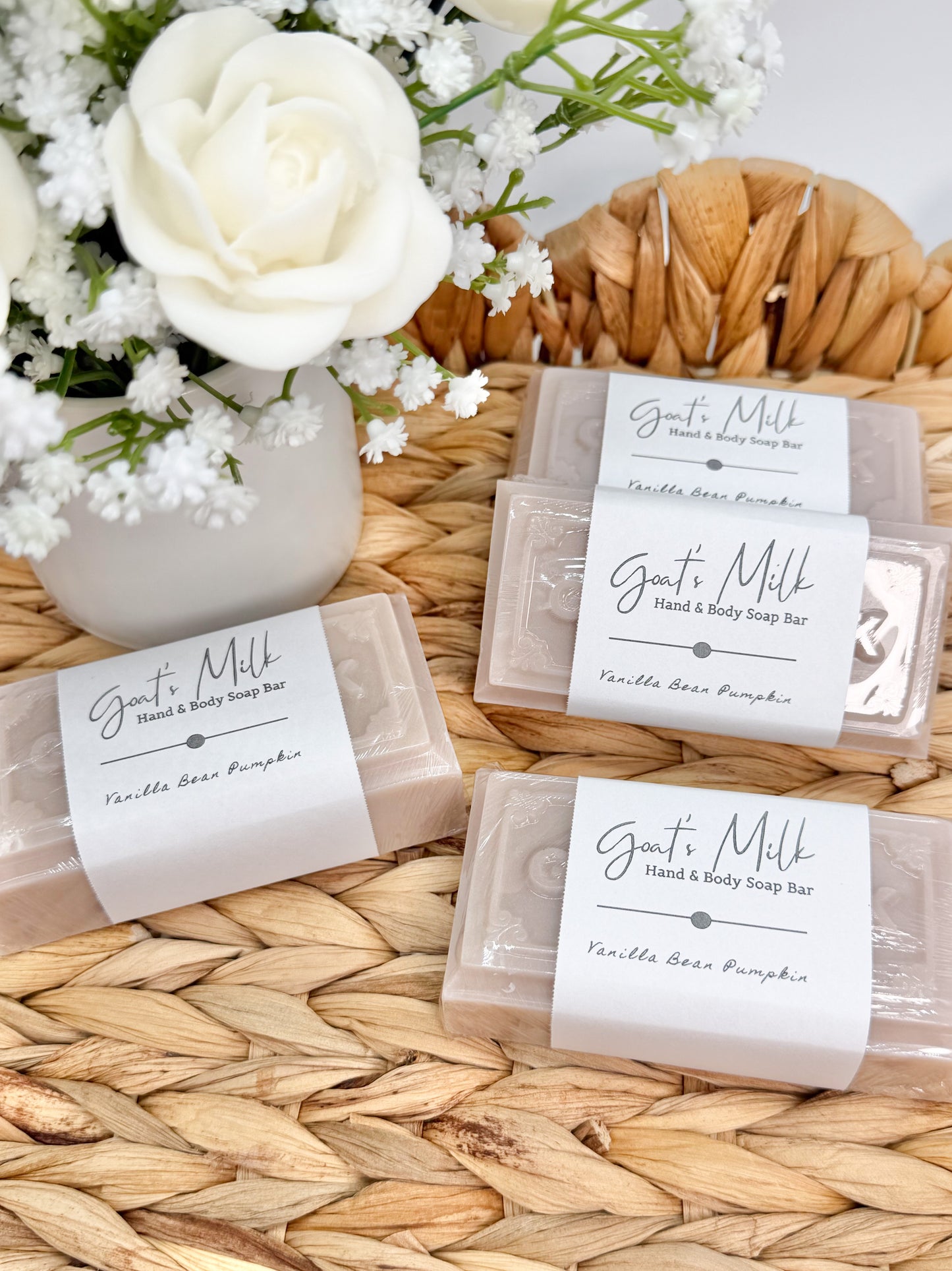Vanilla Bean Pumpkin Goat Milk Soap