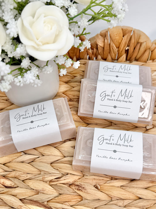 Vanilla Bean Pumpkin Goat Milk Soap