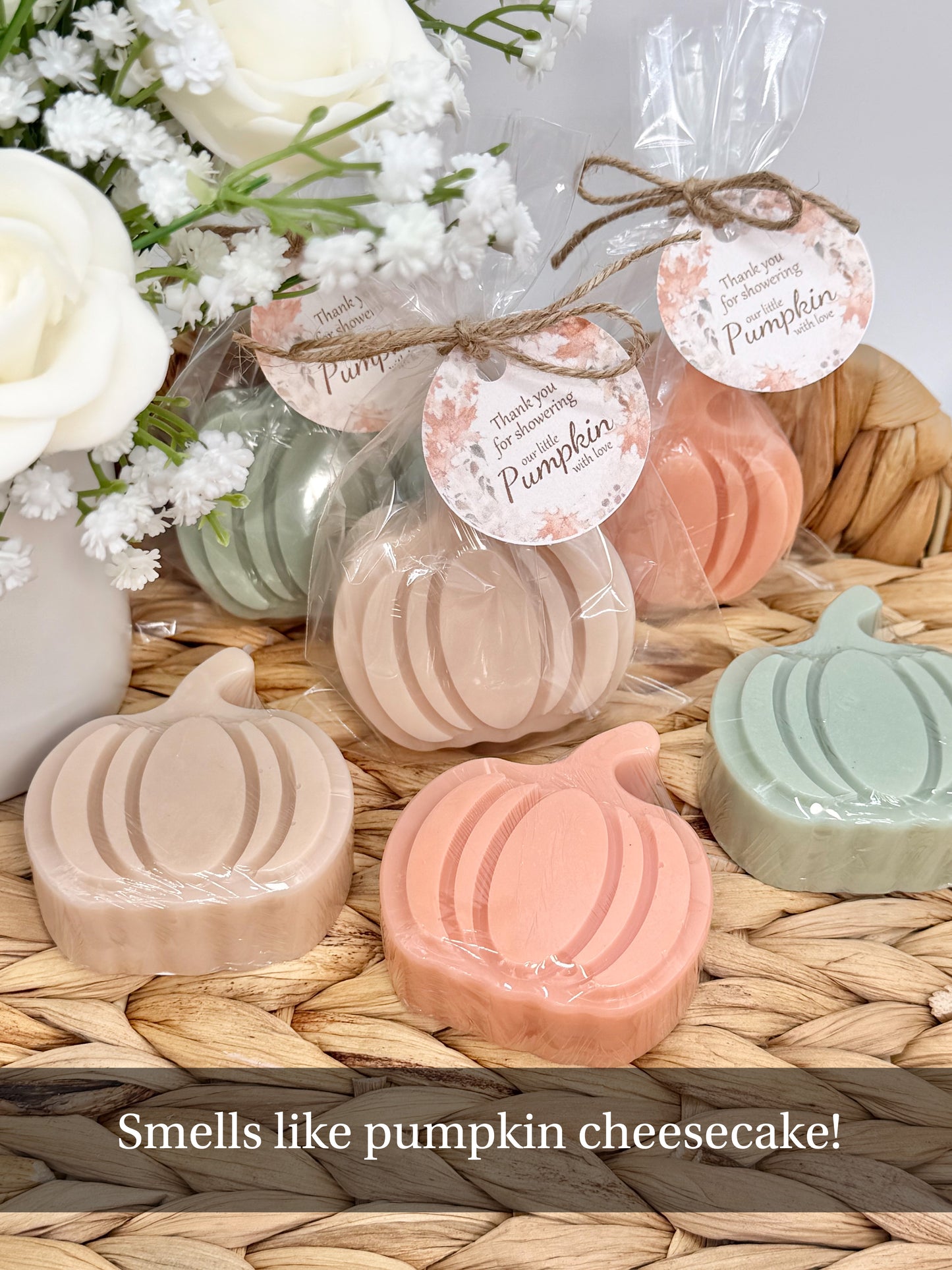 Set Of 6 Pumpkin Goat Milk Soap
