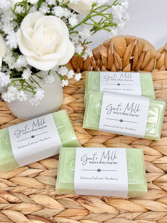 Coconut Lime Verbena Goat Milk Soap