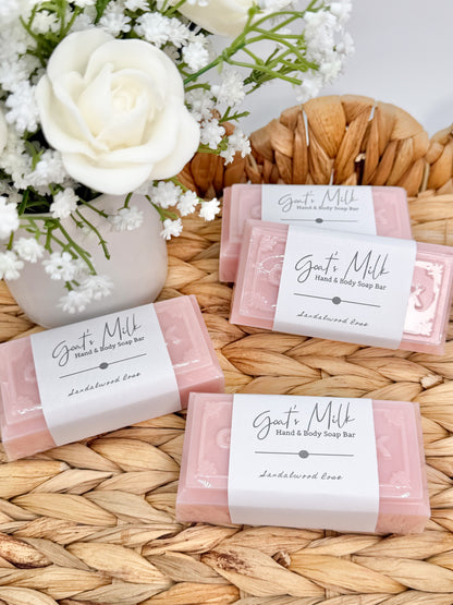 Sandalwood Rose Goat Milk Soap