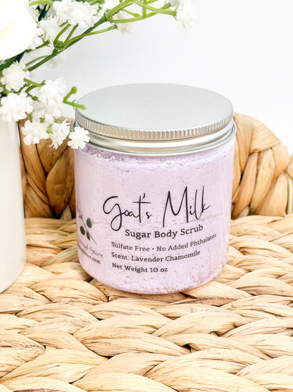Goat Milk Sugar Scrub
