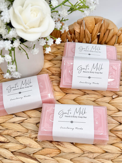 Cranberry Woods Goat Milk Soap