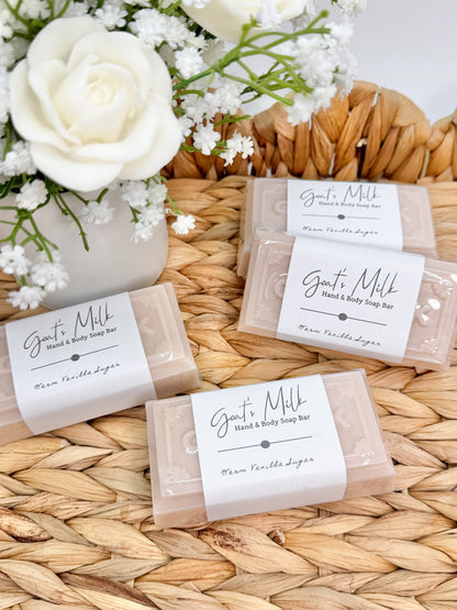 Warm Vanilla Sugar Goat Milk Soap
