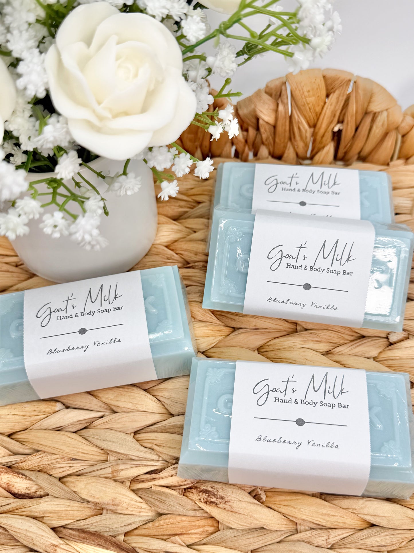 Blueberry Vanilla Goat Milk Soap