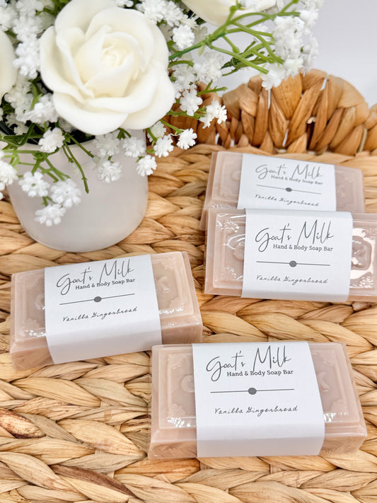 Vanilla Gingerbread Goat Milk Soap