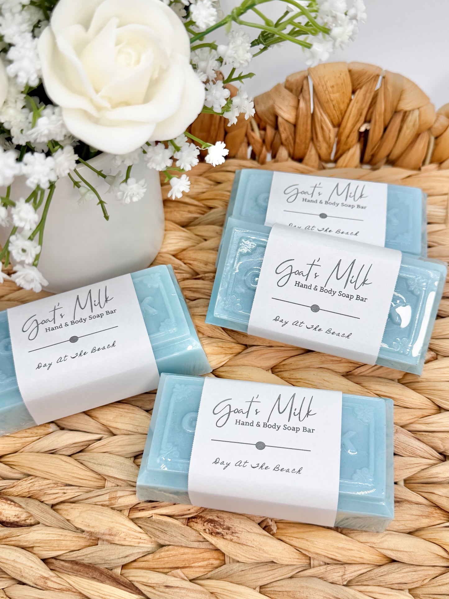 Day At The Beach Goat Milk Soap