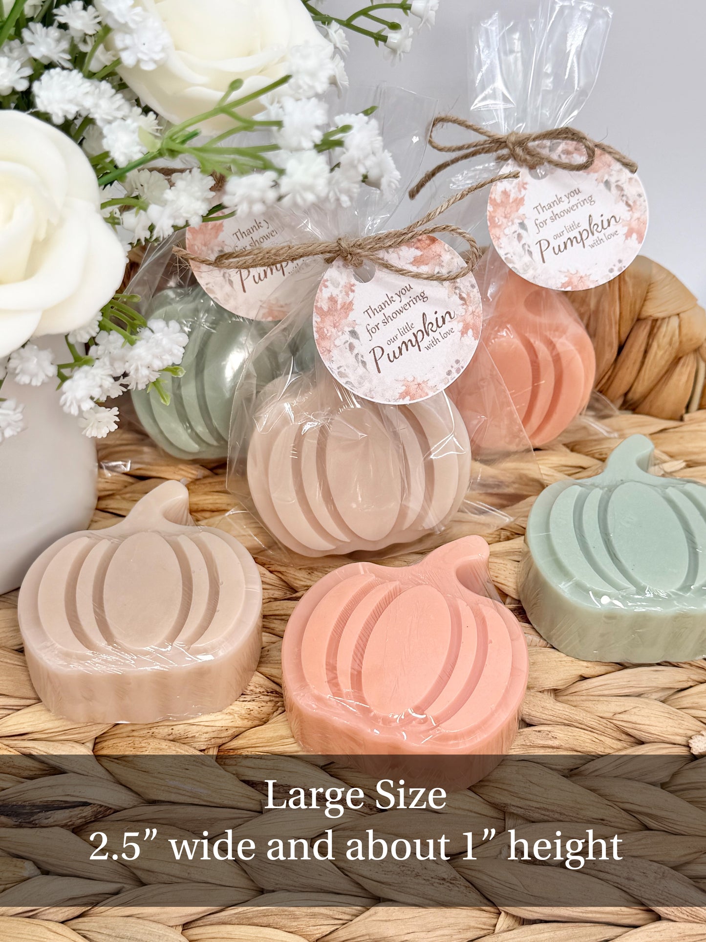 Set Of 6 Pumpkin Goat Milk Soap