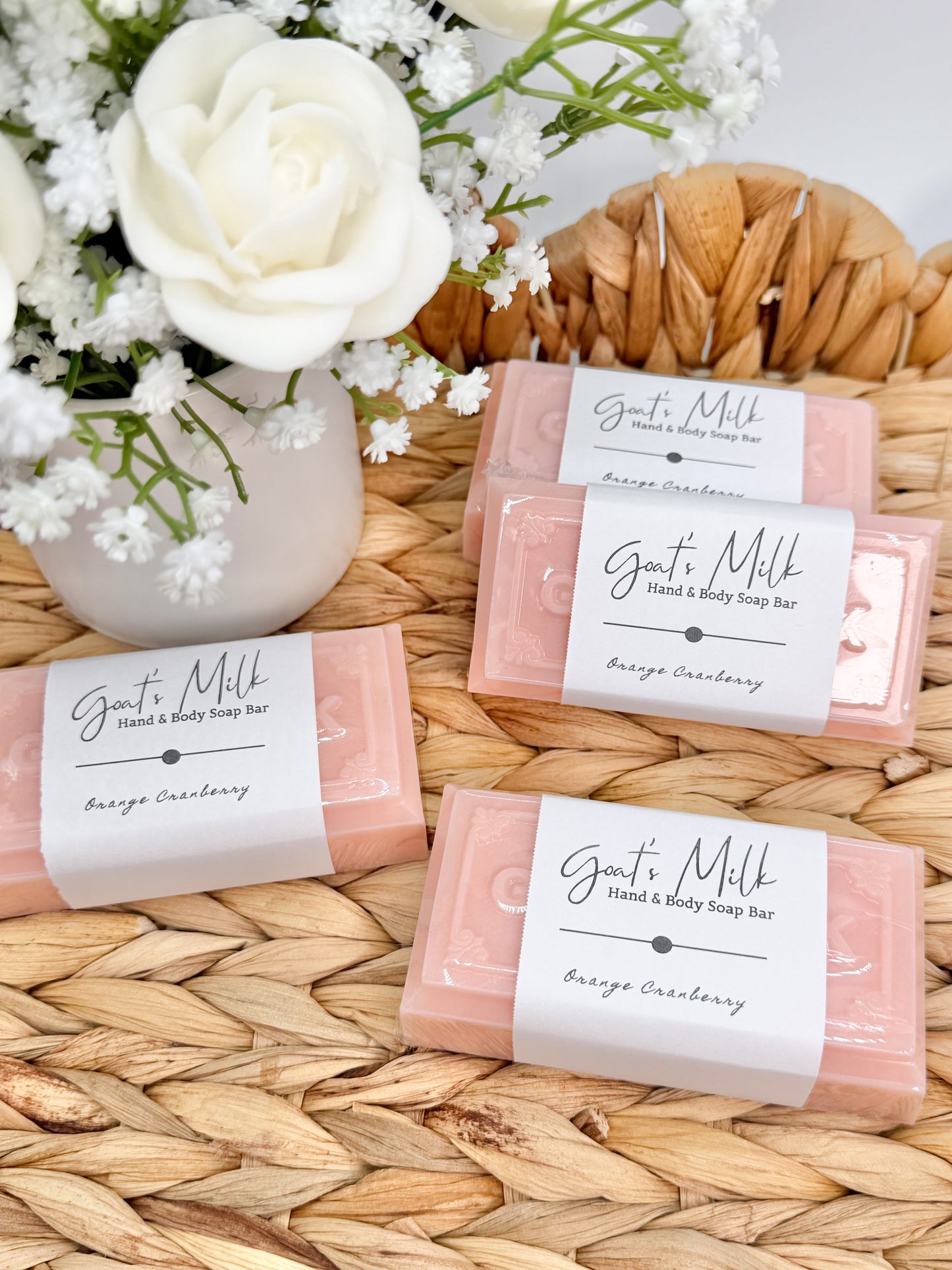 Orange Cranberry Goat Milk Soap