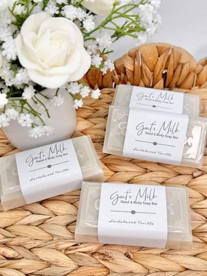 Sandalwood Vanilla Goat Milk Soap