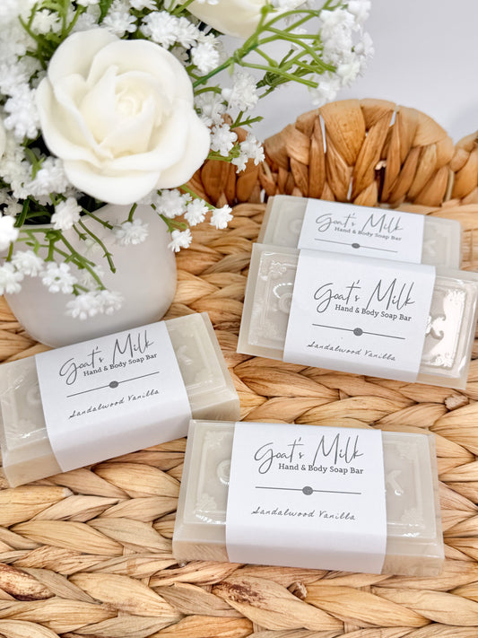 Sandalwood Vanilla Goat Milk Soap