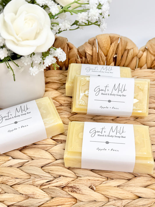 Apple & Pear Goat Milk Soap